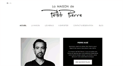 Desktop Screenshot of lamaisondepetitpierre.fr
